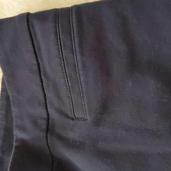 Talbots casual slacks size 16 navy - Picture 4 of 9